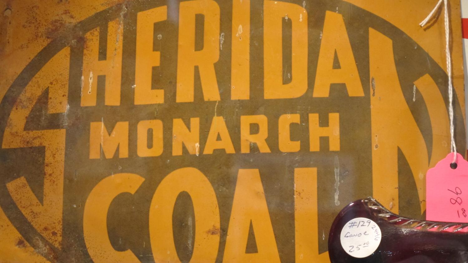 Sheridan Coal Mining Signs 